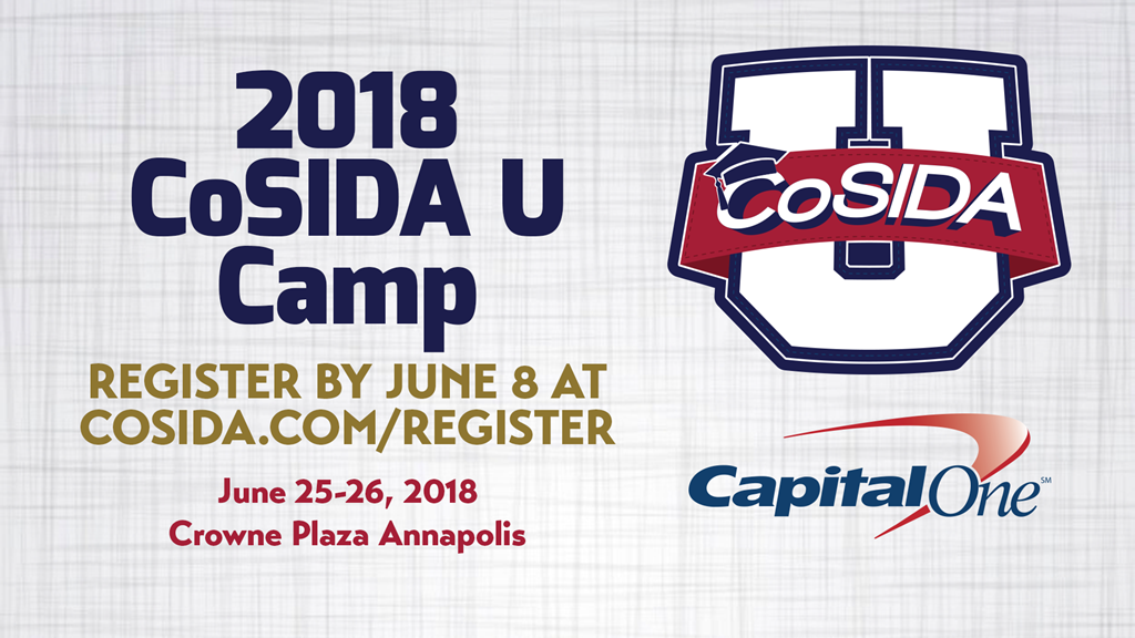 REGISTER BY FRIDAY, JUNE 8: CoSIDA U Camp Features Drawing for 2019 CoSIDA Convention in Orlando
